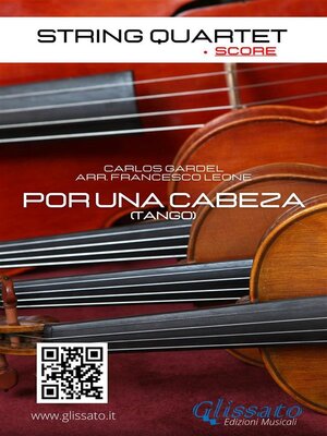 cover image of String Quartet--Por una cabeza (score)